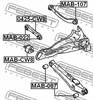 ����������� ������ �������� FEBEST ����������� ������ �������� ����������� ������ CHRYSLER,  MITSUBISHI LANCER 07- , Outlander II 06-, MAB-CW8