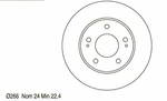 ���� ��������� INTER BRAKES ���� ��������� �������� ����. ( 266*45, 5*69, 4*24) MITSUBISHI  MAGNA 99-05, MB081V