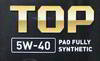 ����� �������� ������������� ZIC TOP 5W40, 4 �����., 162682