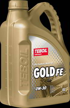 ����� �������� ������������� Teboil Gold FE 0W30, 4 �����., 3468078