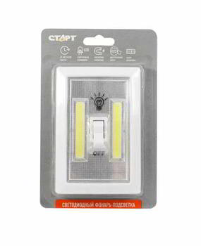 ������ LED ����� ����������; �����������; 3�AAA ��� � �-��; 2����� COB 350Lm; �����, PL-2LED-COB �����