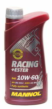 ����� �������� ������������� MANNOL Racing+Ester 10W60, 1 ����., 7902