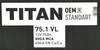 ������� �������������� (���) TITAN STANDART 6��-75.1 Ah (+/-) 12V, 650 A EN., 32583
