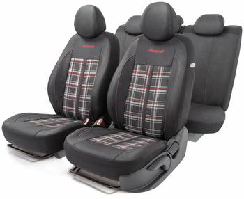 ����� �� ������� �� ��������, �-� AUTOPROFI ���. Polo GTi; 11�����. +5������. , 2������, AIRBAG; ������/�����/�������, GTI-1102 BK/GY/RD