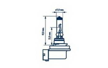 ����� ������������� NARVA H11 12v 55w; PGJ19-2; 2������, 48078, 48078 LL