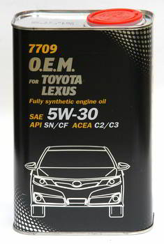 ����� �������� ������������� MANNOL for Toyota Lexus 5W30, 1 ����., 7709