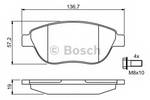 ������� ��������� �������, �������� BOSCH ��������  PEUGEOT 307 (1.6/2.0/Hdi) (00-) ,  CITROEN C4 (04.00-), 0986494038