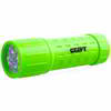 ������ LED ����� �������; 3�AAA ��� � �-��; 9������; 13cd, LHE 202-C1 Green
