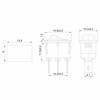 ����������� REXANT ������������� ��������� 250V 3� (3�) ON-ON ������� Micro (RWB-102) REXANT, 36-2031