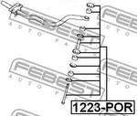 ���� ��������� ������������� FEBEST ���� ��������� �������������  HYUNDAI PORTER , H-100  04-, 1223-POR