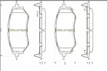 ������� ��������� �������, �������� NiBK ��������  SUBARU Impreza , Legacy , Forester, PN7499