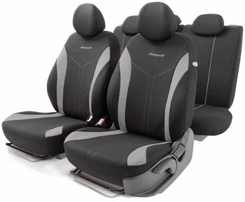����� �� ������� �� ����������, �-� AUTOPROFI ���. FLEX; ������� �� ������; 11�����. +5������. , 2������, AIRBAG; ������/�����, FLX-1102 BK/GY