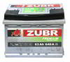 ������� �������������� (���) ZUBR Premium 63Ah L+, (+/-), 12V, 640A EN., ZU631