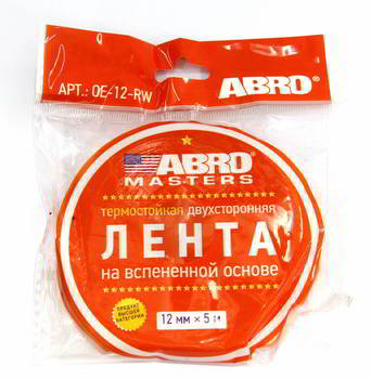 ����� ������������� ABRO �����, ������������, 12 �� � 5 ������., OE-12-RW
