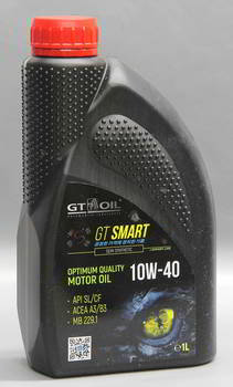 ����� �������� ����������������� GT Oil GT Smart 10W40, 1 ����., 8809059408865