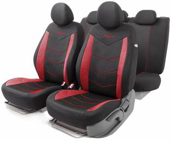 ����� �� ������� �� �������� �����, �-� AUTOPROFI ���. AEROBOOST; 11�����. +5������. , 2������, AIRBAG; ������/�������, AER-1102 BK/RD