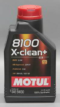 ����� �������� ������������� MOTUL 8100 X-Clean+ 5W30, 1 ����., 106376, 111683