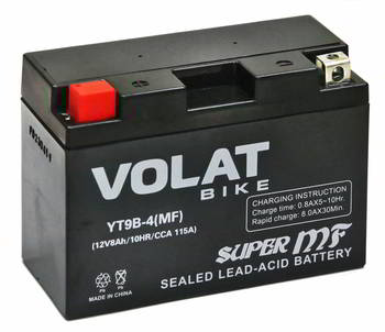 ������� �������������� (���) Volat 8Ah, L+, YT9B-4, (MF)., 35761