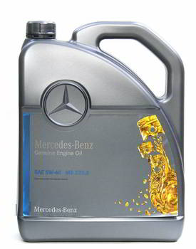 ����� �������� ������������� MERCEDES-BENZ MERCEDES-BENZ MB 229.3 5W-40  5 �  A000 989 20 07 13 FAER, A0009892007 13FAER