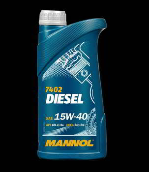 ����� �������� ����������� MANNOL Diesel 15W40, 1 ����., 7402