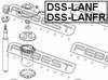 ����� ������ �������� �������� FEBEST ����� ������ �������� �������� ������ ,  CHEVROLET LANOS 05-, DSS-LANFR