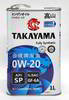 ����� �������� ������������� Takayma PAOtec 0W20 ILSAC GF-6A, 1 ����., 100445