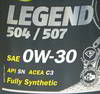 ����� �������� ������������� MANNOL LEGEND 504/507 0W30, 1 ����., 7730