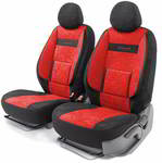 ��������� �� ������� AUTOPROFI ���. COMFORT; �������� ���; �����, ���������� ����, ������� ��������� �����, 4�����. +2������. , AIRBAG; ������/�������, COM-0405 BK/RD