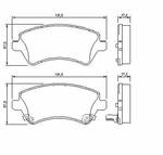 ������� ��������� �������, �������� BOSCH �������� TOYOTA COROLLA 00-, 0986424735