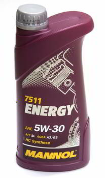����� �������� ������������� MANNOL Energy 5W30, 1 ����., 7016, 7511