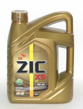����� �������� ������������� ZIC X9 LS 5W40 Diesel, 4 �����., 162609