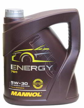 ����� �������� ������������� MANNOL Energy 5W30, 4 �����., 7017, 7511