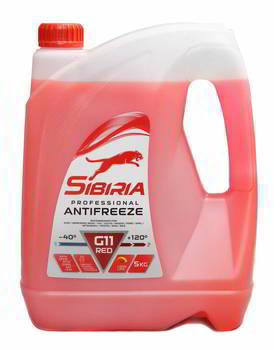 �������� Sibiria ANTIFREEZE-40 �������, G-11 , 5 ��., 800163