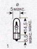 ����� ������������� OSRAM W2W 12v 2w; W2x4.6d, 2722