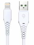 ������ USB WIIIX USB-8pin; DATA; ��� 2A; �������: ������� � ���������; �����, 1�, CB-105-U8(1.0)-W