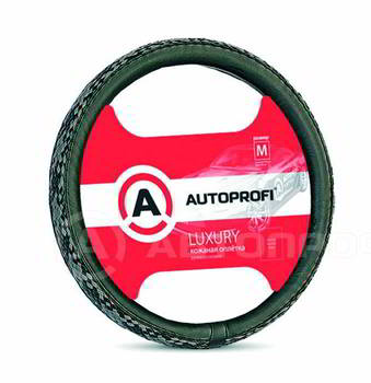 ������� �� ���� AUTOPROFI ����. �/38��; ���. LUXURY, �������, ������� �������, ������/�����, AP-810 BK/BK,GY (M)