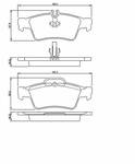 ������� ��������� �������, �������� BOSCH ������ MERCEDES E (W211) (02-09), 0986424699