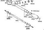 ���� ������� 555 ���� ������� ����� / ������ ��� ����������� Toyota Chaser GX71 , LX70 , MX7, SR2670, T040364, 45503-29065