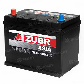 ������� �������������� (���) ZUBR Ultra Asia 70Ah L+, (+/-), 12V, 600A EN., ZU701JS