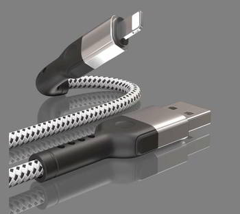 ������ USB WIIIX USB-8pin; DATA 3A; �������: ������� ��������; �����; 1�, CB-404U8-10W