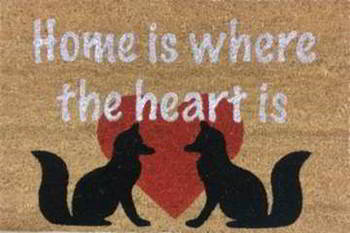������ ��� �������� - BORGHOUSE Home is where the heart is 40x60��, MP120