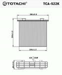 ������ ���������� ������ TOTACHI �������� Mitsubishi Pajero III, IV  00 -, TCA-522K