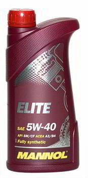 ����� �������� ������������� MANNOL ELITE 5W40, 1 ����., 1005, 7903