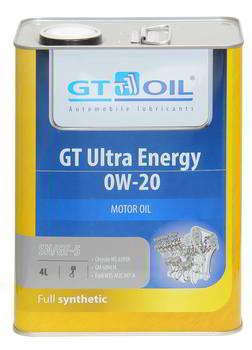 ����� �������� ������������� GT Oil GT Ultra Energy 0W20, 4 �����., 8809059408902
