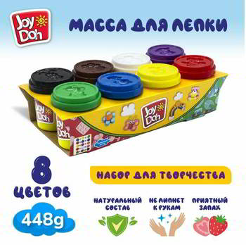 ����� ��� ����� Joy Doh ����� �� 8 ������� � ������, (8 � 56�), POT-08/056