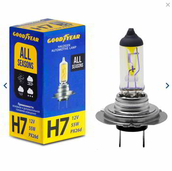 ����� ������������� GoodYear H7 12v 55w; PX26d; All seasons; �����������, GY017128