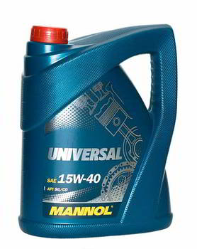 ����� �������� ����������� MANNOL Super Universal 15W40, 5 ������., 7405