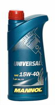����� �������� ����������� MANNOL Super Universal 15W40, 1 ����., 7405