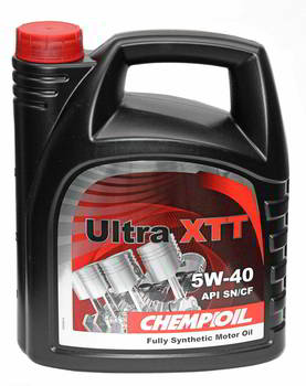 ����� �������� ������������� Chempioil Ultra XTT 5W40 A3/B4, 4 �����., S1021