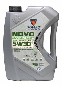 ����� �������� ������������� NOMAD NOVO 9000 GREEN 5W30 C2/C3, 4 �����., 32381